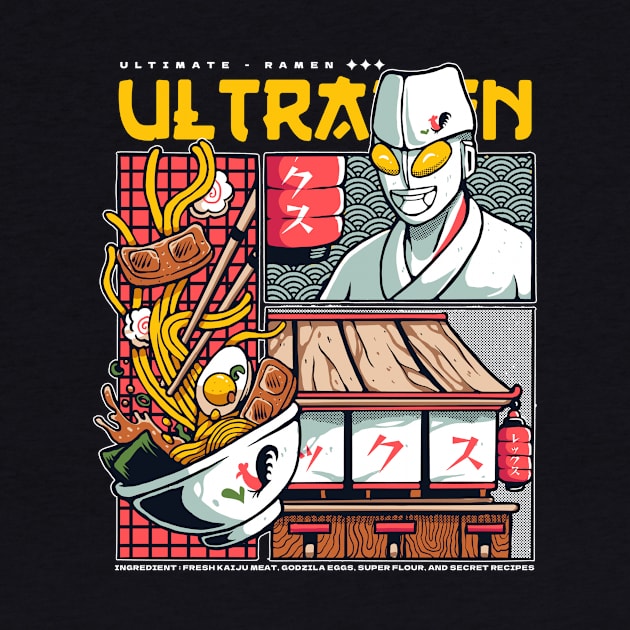 Ultramen Ultimate Ramen by Rexgraphic